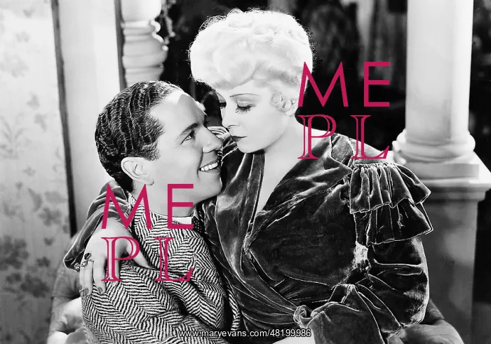 : Roger Pryor and Mae West in It's not a sin, 1934 : Roger Pryor and Mae West in It's not a sin, 1934