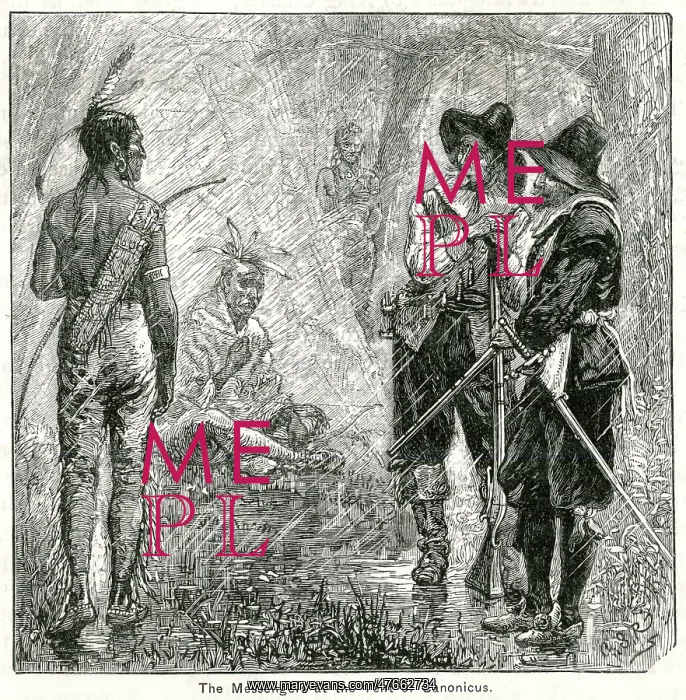 : Roger Williams Negotiating with Canonicus : Roger Williams Negotiating with Canonicus