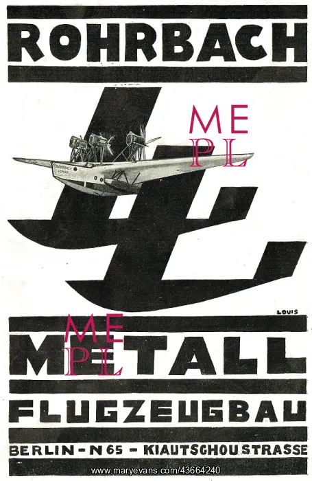 : Rohrbach Metall Flugzeugbau : Rohrbach Metall Flugzeugbau