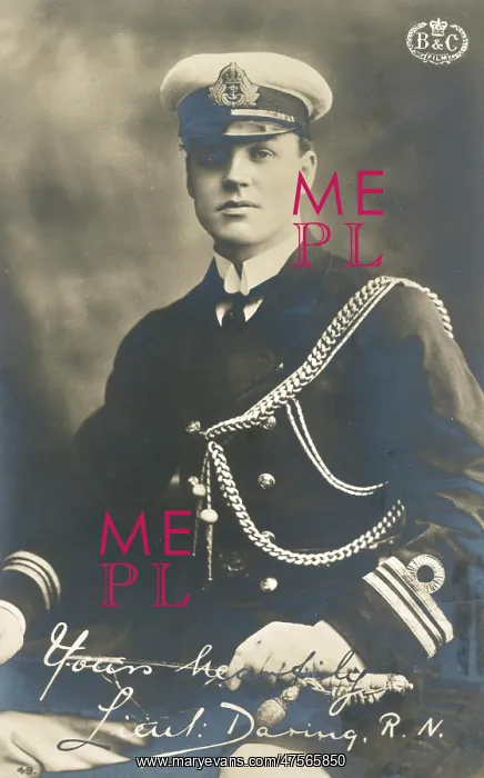 : The role of Lieutenant Daring, RN - played (mostly) by Percy Moran : The role of Lieutenant Daring, RN - played (mostly) by Percy Moran
