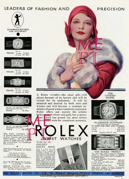 : Rolex wrist watches advertisement : Rolex wrist watches advertisement