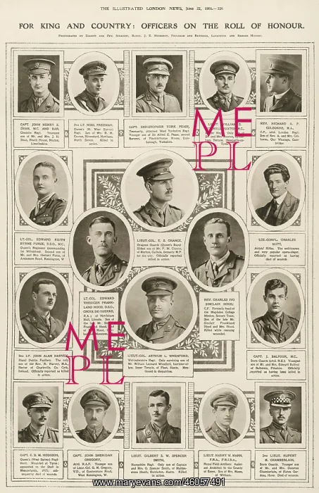 : Roll of Honour, June 1918 : Roll of Honour, June 1918