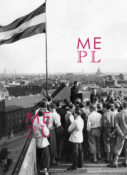 : Roll call of the Werkschar - factory troops : Roll call of the Werkschar - factory troops