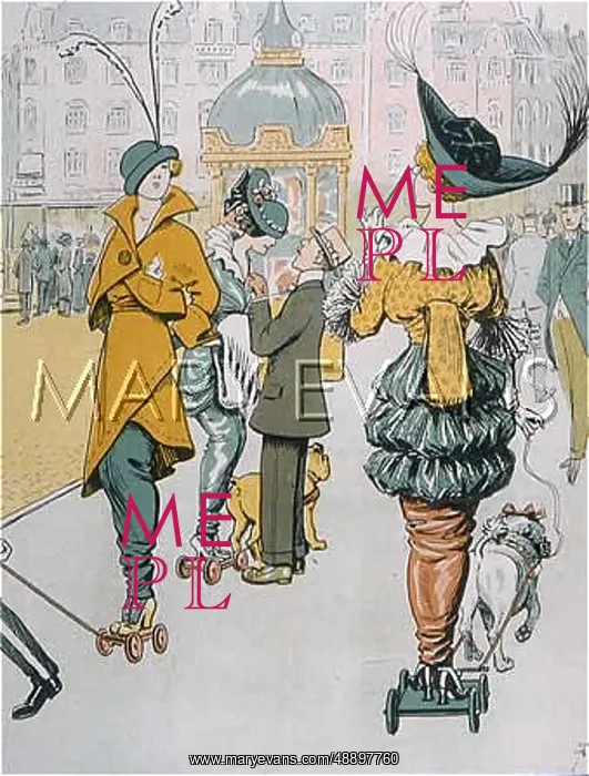 : ROLLER-SKATE CRAZE 1914 : ROLLER-SKATE CRAZE 1914