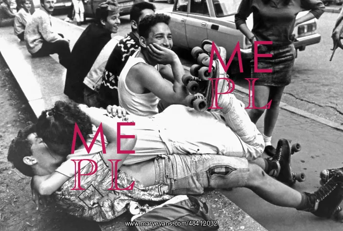 : Roller skaters, 1990 : Roller skaters, 1990