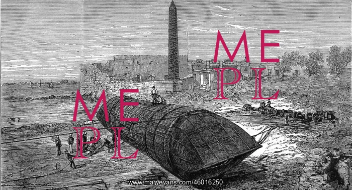 : Rolling the Obelisk Ship Cleopatra down the Alexandra : Rolling the Obelisk Ship Cleopatra down the Alexandra