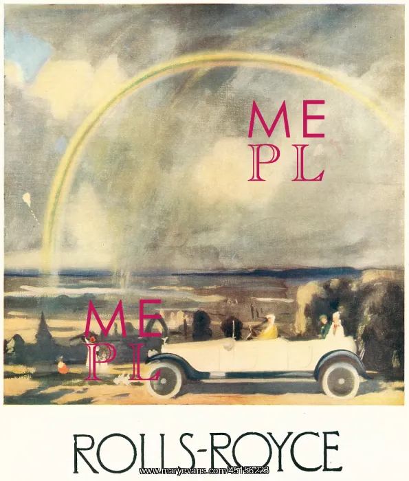 : Rolls Royce Advertisement : Rolls Royce Advertisement