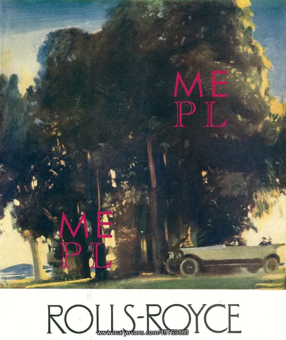  : Rolls Royce Advertisement