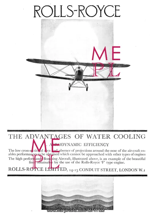 : Rolls-Royce Aero Engines 1929 - Advantages Of Water-Cooling : Rolls-Royce Aero Engines 1929 - Advantages Of Water-Cooling