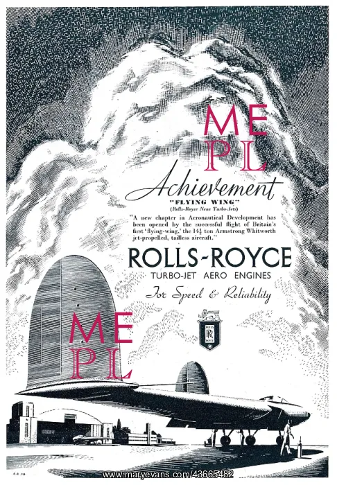 : Rolls-Royce AW52 Flying Wing : Rolls-Royce AW52 Flying Wing