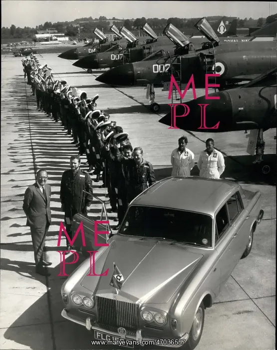 : Rolls Royce car for Royal Naval air squadron, Yeovilton : Rolls Royce car for Royal Naval air squadron, Yeovilton
