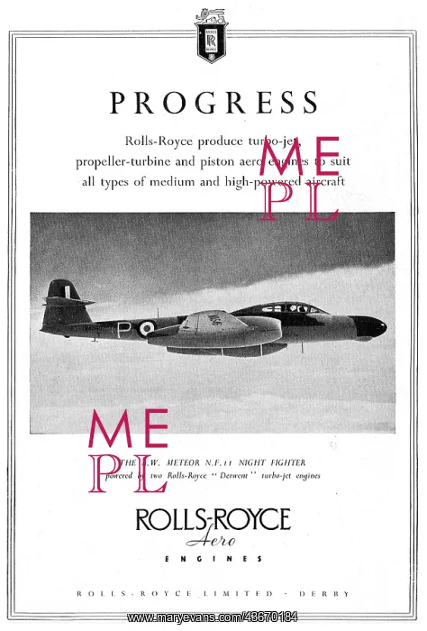 : Rolls-Royce Derwent AW Meteor NF11 : Rolls-Royce Derwent AW Meteor NF11