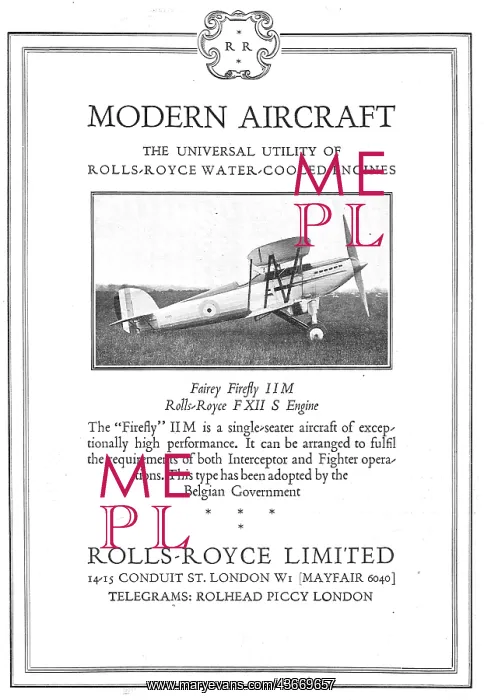 : Rolls-Royce FXIIs Engine In Fairey Firefly IIM : Rolls-Royce FXIIs Engine In Fairey Firefly IIM