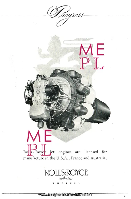 : Rolls-Royce Jet Engines Licences : Rolls-Royce Jet Engines Licences