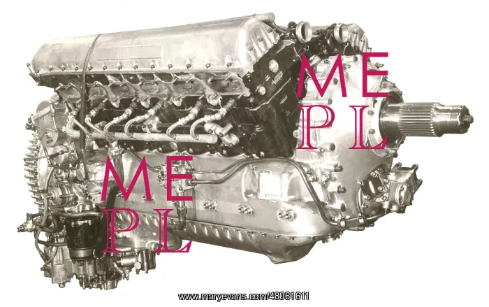 : Rolls Royce Merlin 56 Starboard front quarter : Rolls Royce Merlin 56 Starboard front quarter