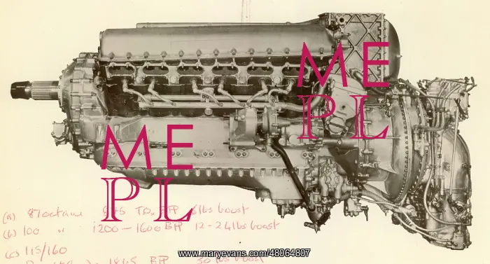 : Rolls Royce Merlin 66 Port side : Rolls Royce Merlin 66 Port side