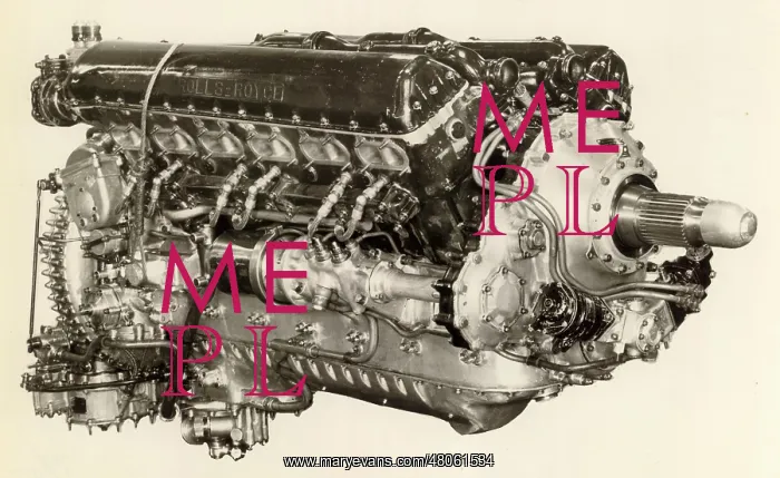 : Rolls Royce Merlin XII Starboard front quarter : Rolls Royce Merlin XII Starboard front quarter