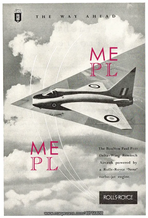 : Rolls-Royce Nene - Boulton Paul Delta : Rolls-Royce Nene - Boulton Paul Delta