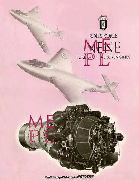 : Rolls Royce Nene brochure cover : Rolls Royce Nene brochure cover