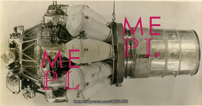 : Rolls Royce Nene turbojet Port side : Rolls Royce Nene turbojet Port side