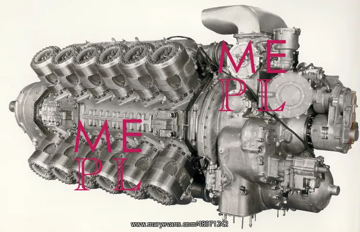 : Rolls-Royce Pennine 24-cylinder, air-cooled, X-block : Rolls-Royce Pennine 24-cylinder, air-cooled, X-block