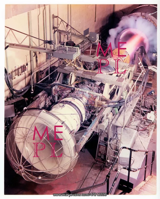 : Rolls-Royce Spey on an experimental test facility : Rolls-Royce Spey on an experimental test facility