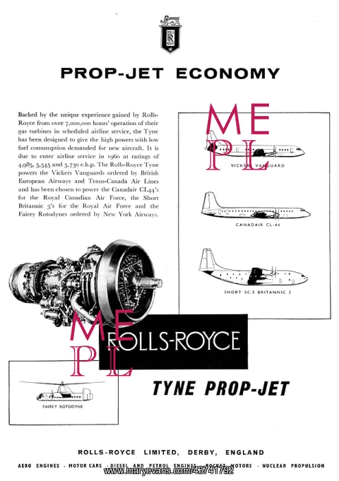 : Rolls-Royce Tyne : Rolls-Royce Tyne
