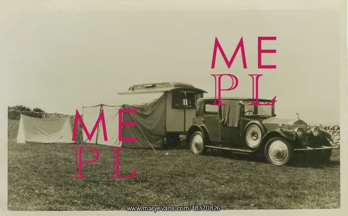 : Rolls Royce Vintage Car and Caravan : Rolls Royce Vintage Car and Caravan
