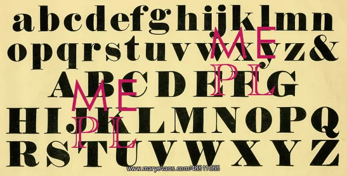  : Roman alphabet, upper and lower case A-Z