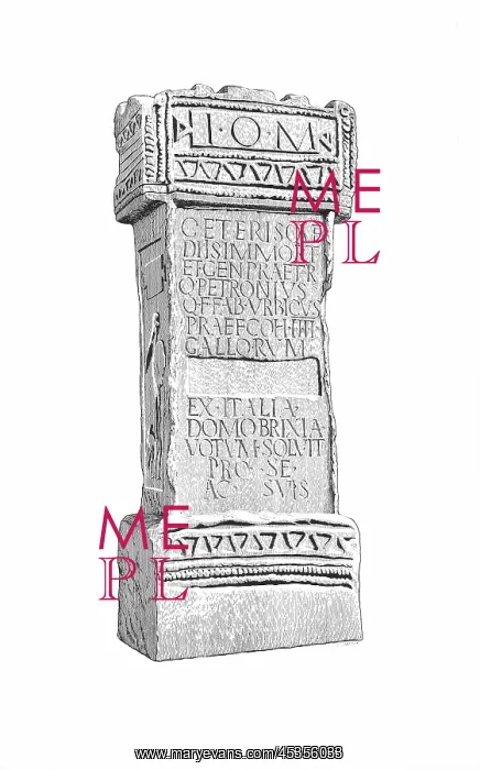 : Roman altar : Roman altar