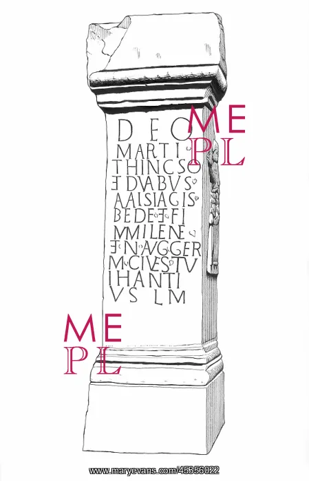 : Roman altar stone : Roman altar stone