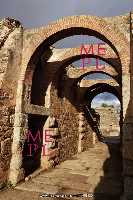 : Roman Amphitheatre, Merida, Spain : Roman Amphitheatre, Merida, Spain
