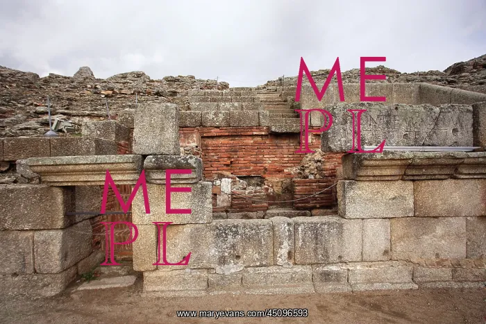 : Roman Amphitheatre, Merida, Spain : Roman Amphitheatre, Merida, Spain