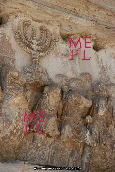 : Roman Art. Arch of Titus. Triumphal arch. It was constructe : Roman Art. Arch of Titus. Triumphal arch. It was constructe