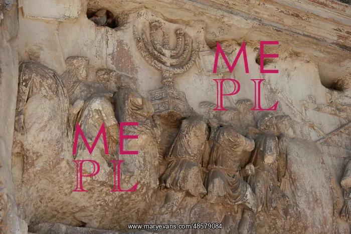 : Roman Art. Arch of Titus. Triumphal arch. It was constructe : Roman Art. Arch of Titus. Triumphal arch. It was constructe