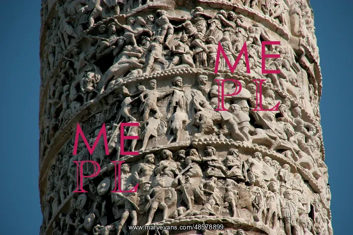 : Roman Art. Column of Marcus Aurelius. Built in honour of rom : Roman Art. Column of Marcus Aurelius. Built in honour of rom