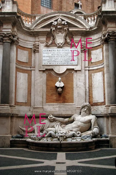 : Roman Art. Marphurius or Marforio. Marble. Capitoline Museum : Roman Art. Marphurius or Marforio. Marble. Capitoline Museum
