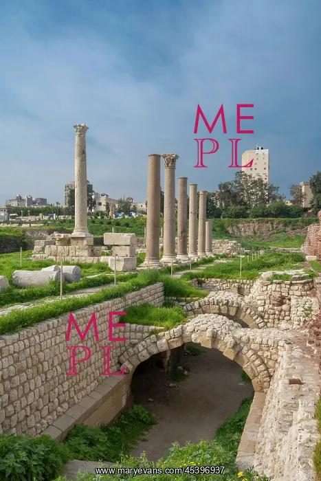 : Roman Baths, Kom El Deka, Alexandria, Egypt : Roman Baths, Kom El Deka, Alexandria, Egypt