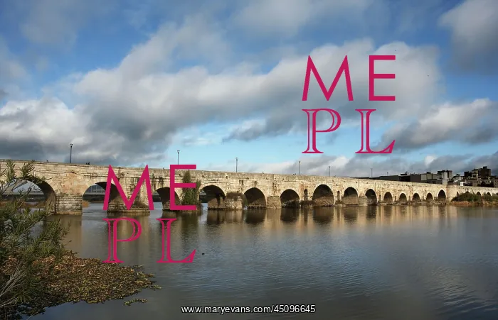 : Roman Bridge, Merida, Spain : Roman Bridge, Merida, Spain