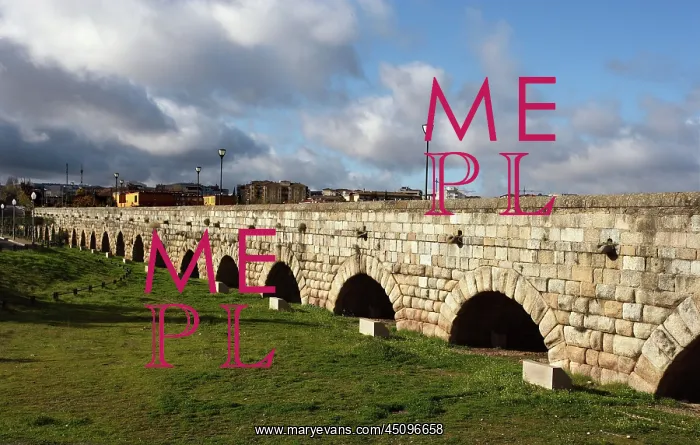 : Roman Bridge, Merida, Spain : Roman Bridge, Merida, Spain