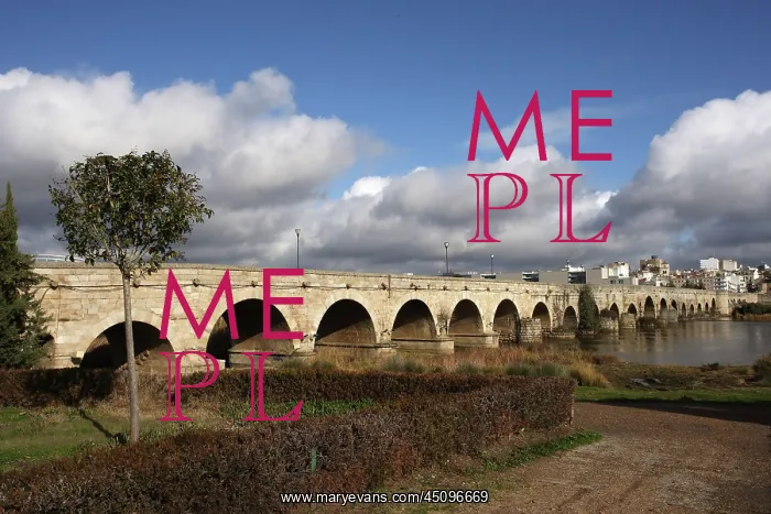 : Roman Bridge, Merida, Spain : Roman Bridge, Merida, Spain