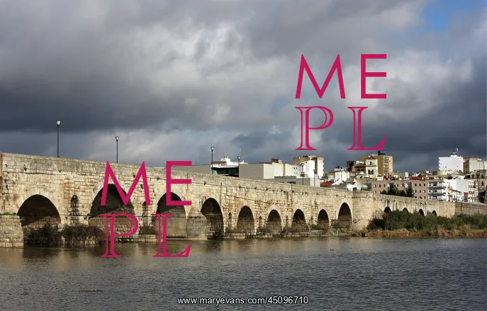 : Roman Bridge, Merida, Spain : Roman Bridge, Merida, Spain