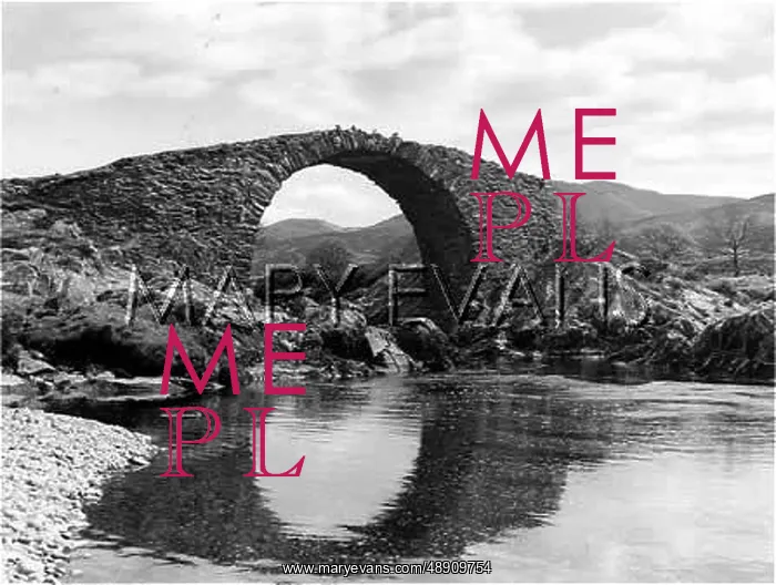 : ROMAN BRIDGE IN SCOTLAND : ROMAN BRIDGE IN SCOTLAND