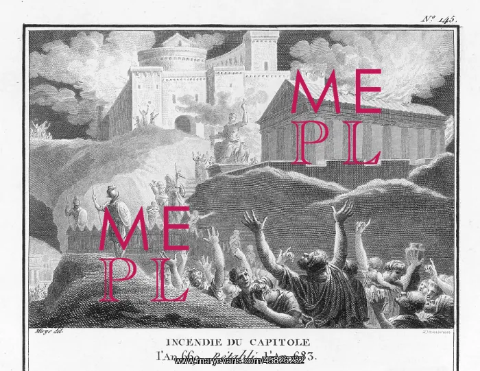  : ROMAN CAPITOL ON FIRE