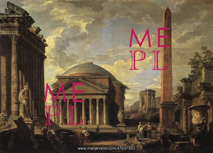 : A Roman Cappriccio with the Pantheon : A Roman Cappriccio with the Pantheon