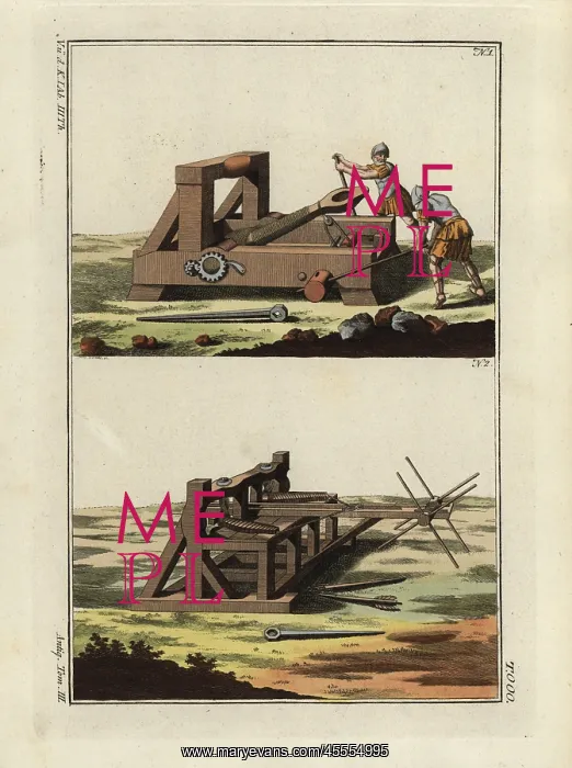 : Roman catapult and ballista : Roman catapult and ballista