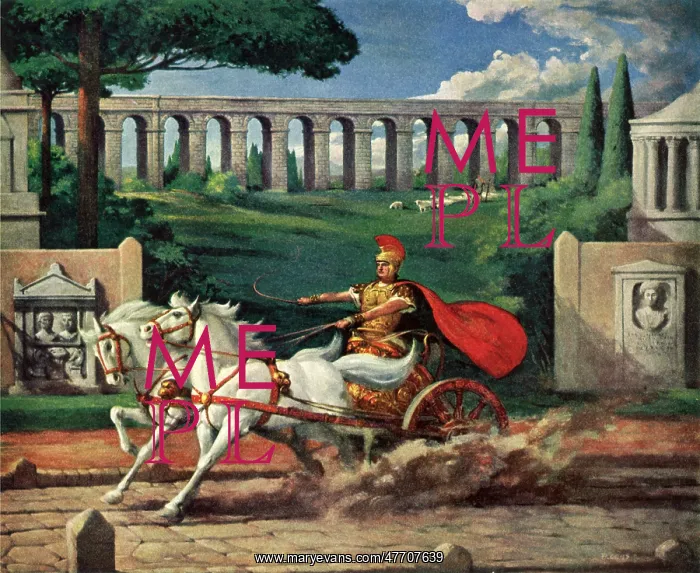 : Roman in Chariot : Roman in Chariot