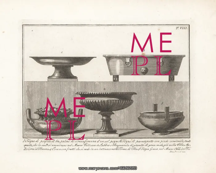 : Roman cups, basins and baths : Roman cups, basins and baths