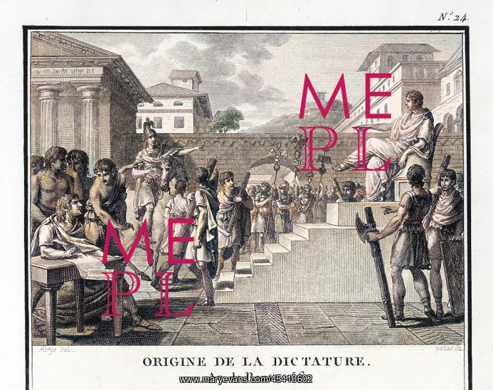 : Roman Dictatorship instituted : Roman Dictatorship instituted