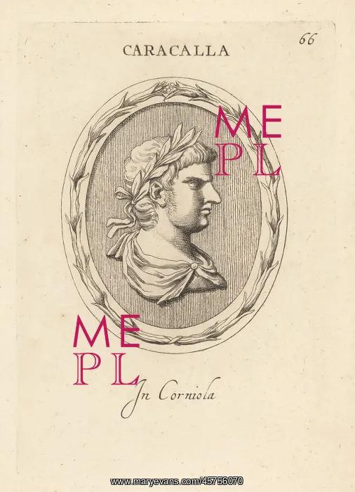 : Roman emperor Caracalla : Roman emperor Caracalla